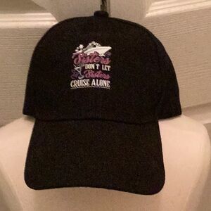 🖤🚢NWT So Much Fun Sisters Cruise Cap 🧢 Brand New Tags Closet Must Have 🚢🖤